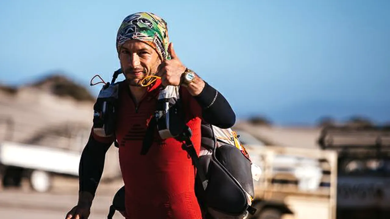 Pompierul Iulian Rotariu, de la ISU Botoşani, a câştigat ultramaratonul NOMAD