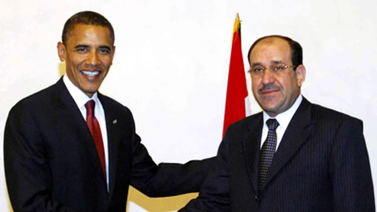 Obama: Premierul irakian vrea retragerea trupelor americane până în 2010