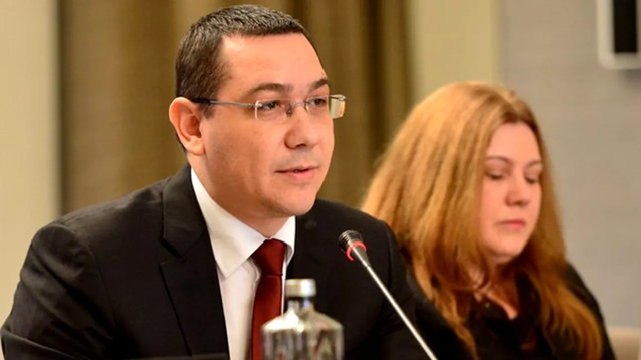 Ponta, despre combaterea sărăciei: Lipsa unei perspective poate genera nemulţumire în momente electorale