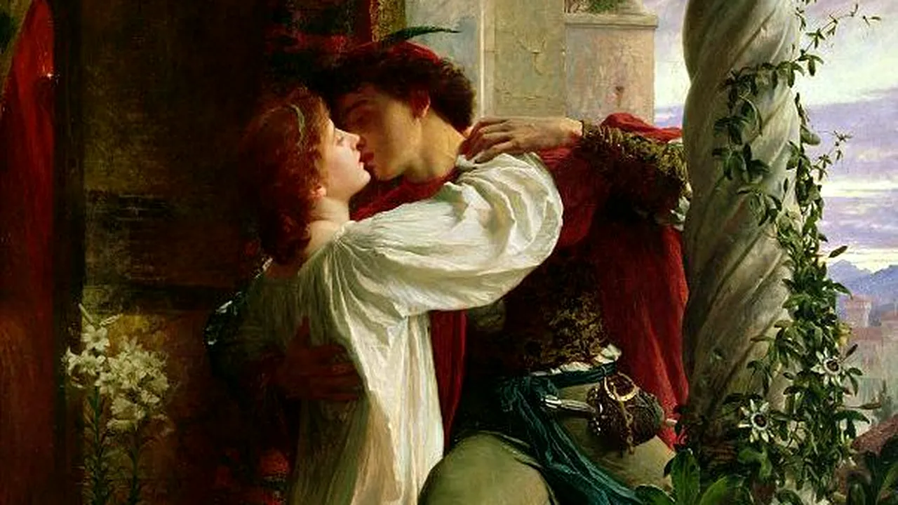 O pictură cu Romeo şi Julieta, cea mai romantică operă de artă din Marea Britanie