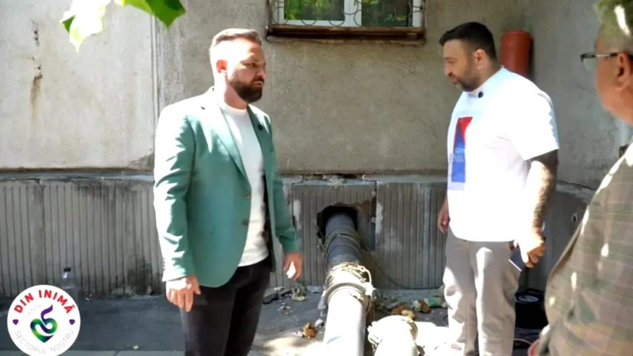 (P) Primarul Vlad Popescu Piedone, acțiune de salubrizare a subsolurilor de bloc: „Nimeni nu a intervenit aici de mai bine de 30 de ani”