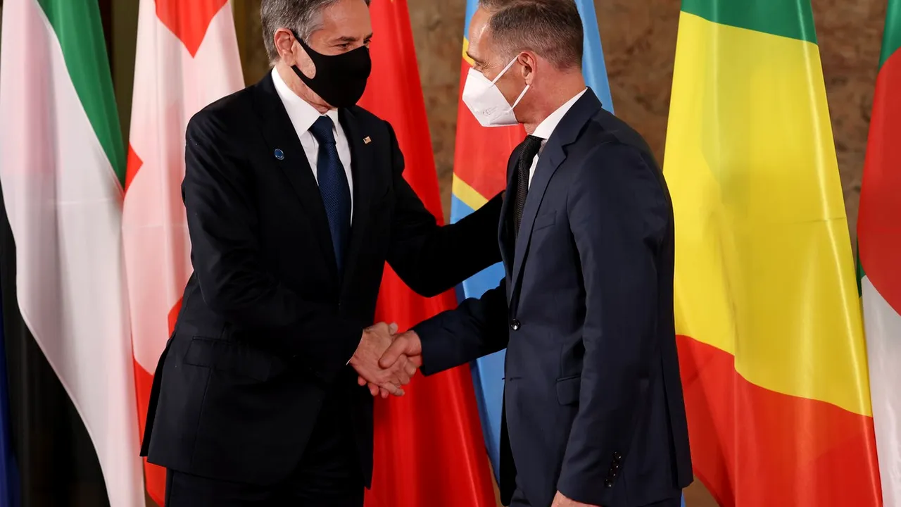 Blinken, după întâlnirea cu şeful diplomaţiei germane: „Gazoductul Nord Stream 2, un proiect geopolitic al Rusiei care subminează securitatea Ucrainei şi a altor ţări europene”