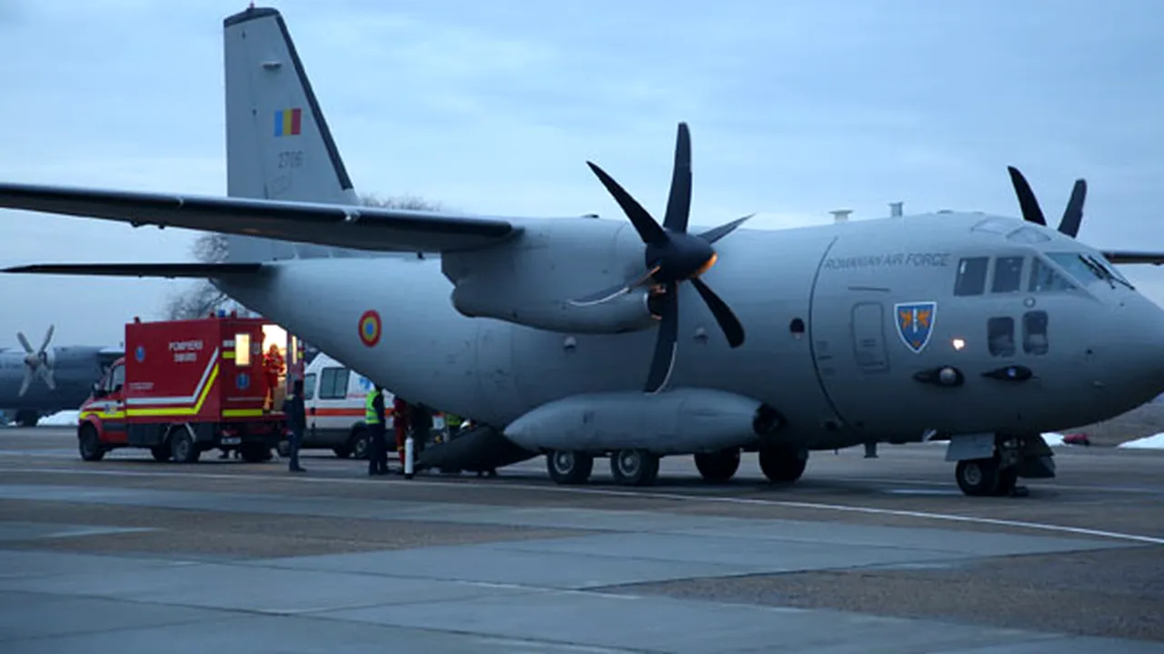 O pacientă COVID din România a decedat în timpul transferului în Ungaria