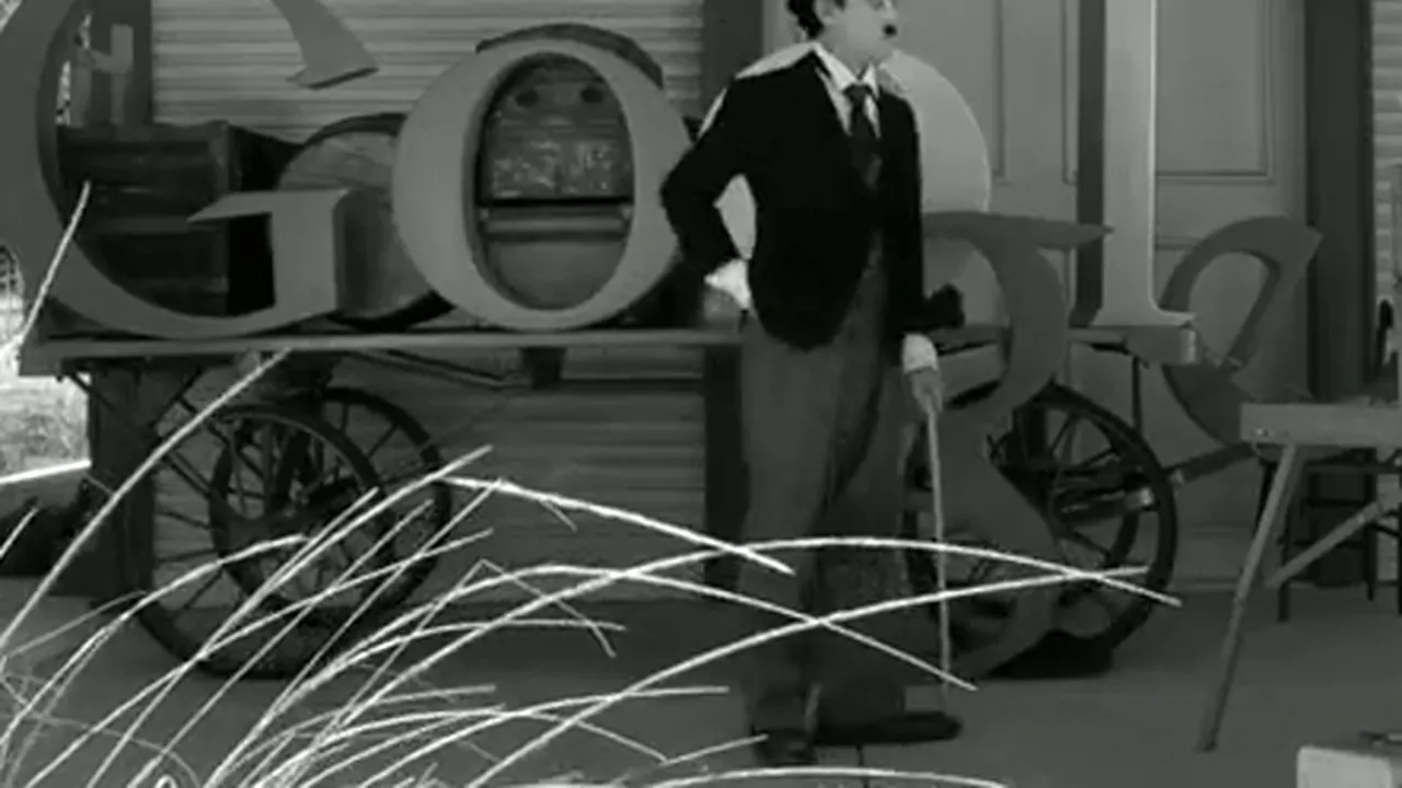 Google îl omagiază pe Charlie Chaplin într-un mod inedit - VIDEO
