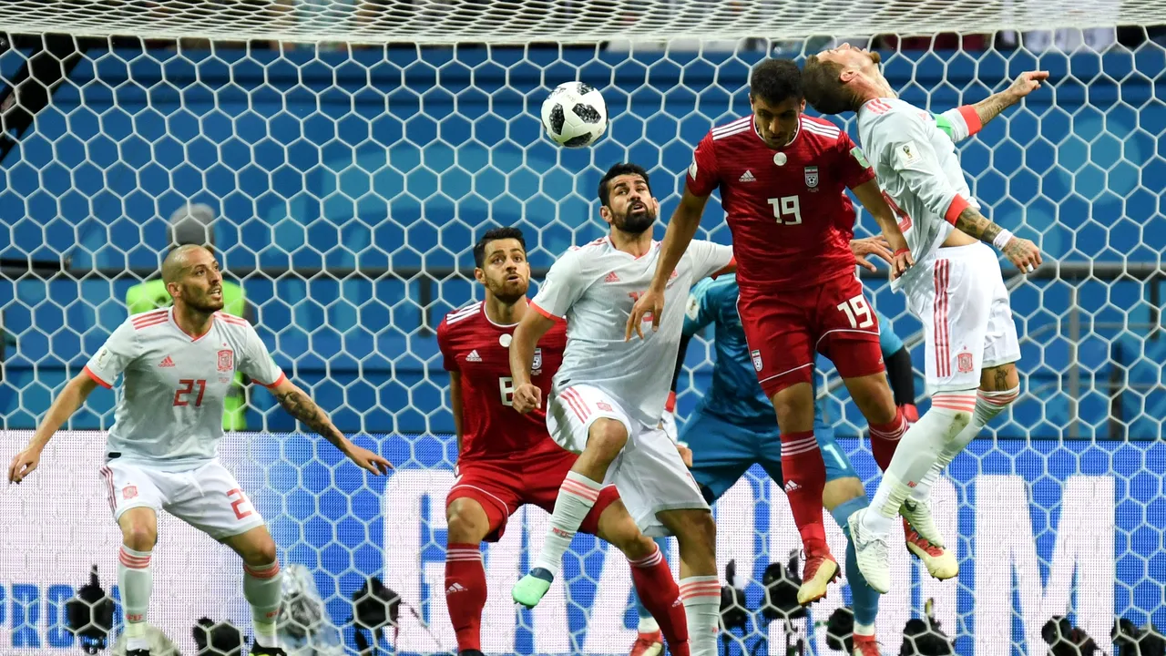 CM 2018 | Spania bate Iran cu un gol neobişnuit al lui Diego Costa şi egalează Portugalia în fruntea Grupei B