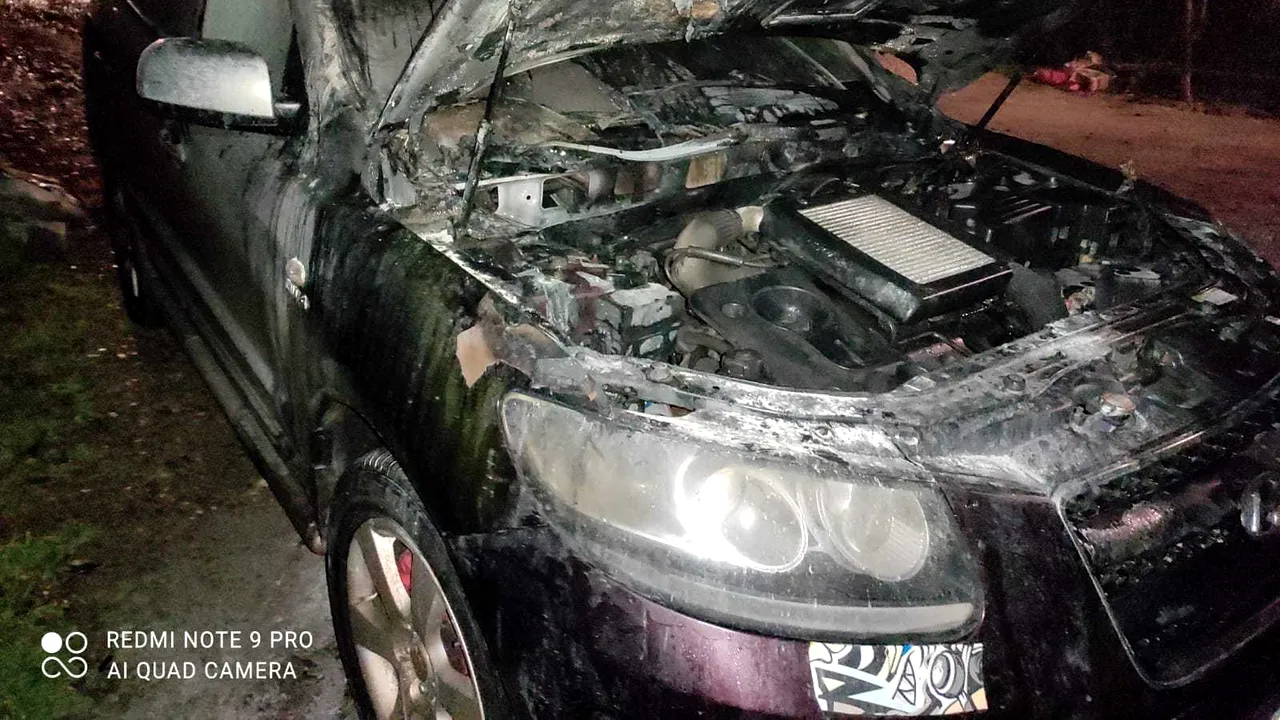 Europol: Maşina unui poliţist din Botoşani, incendiată pentru că a întocmit un dosar penal