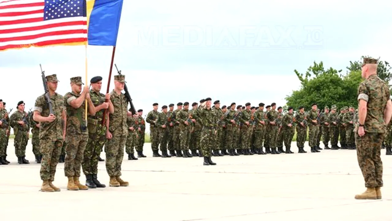 Peste 1.000 de militari români participă, până la 1 septembrie, la Black Sea Rotational Force
