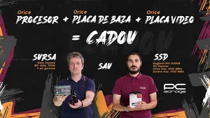PC Garage te echipează gratuit, oferind la alegere o sursă sau un SSD cadou
