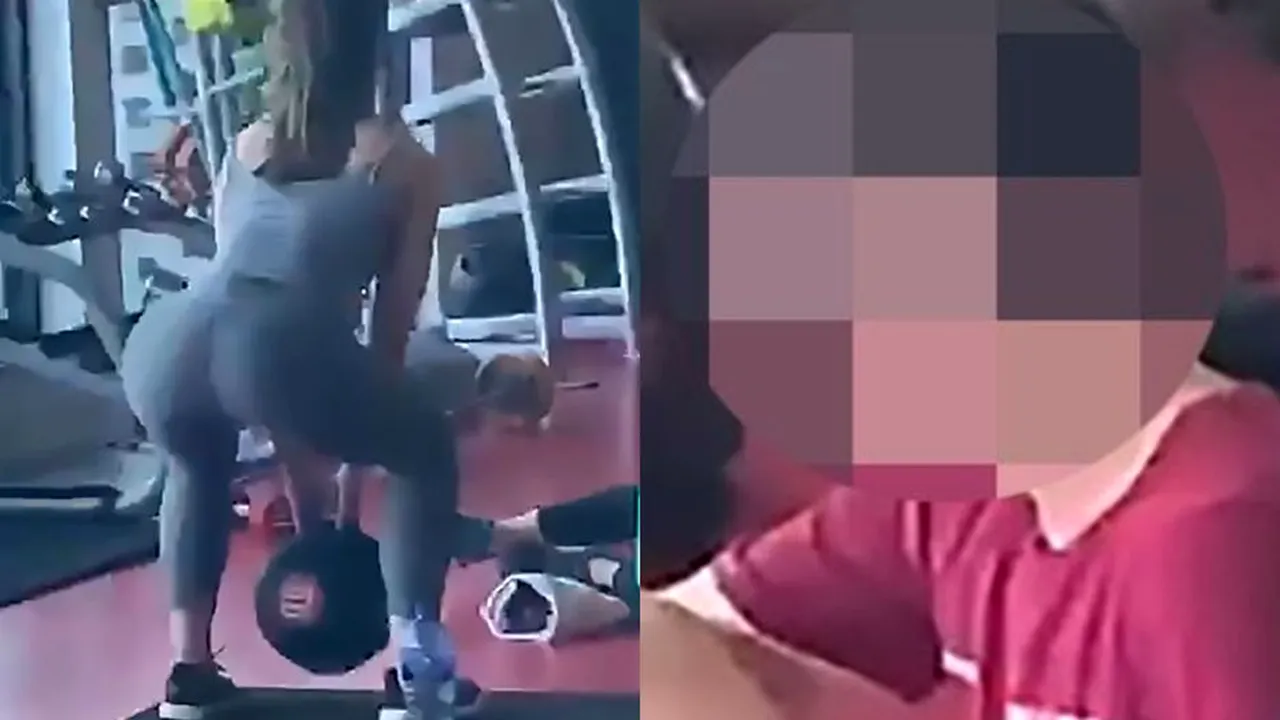 INTERDICŢIE pe viaţă pentru un individ care a recurs la un act pervers în spatele unei femei care ridica greutăţi | VIDEO