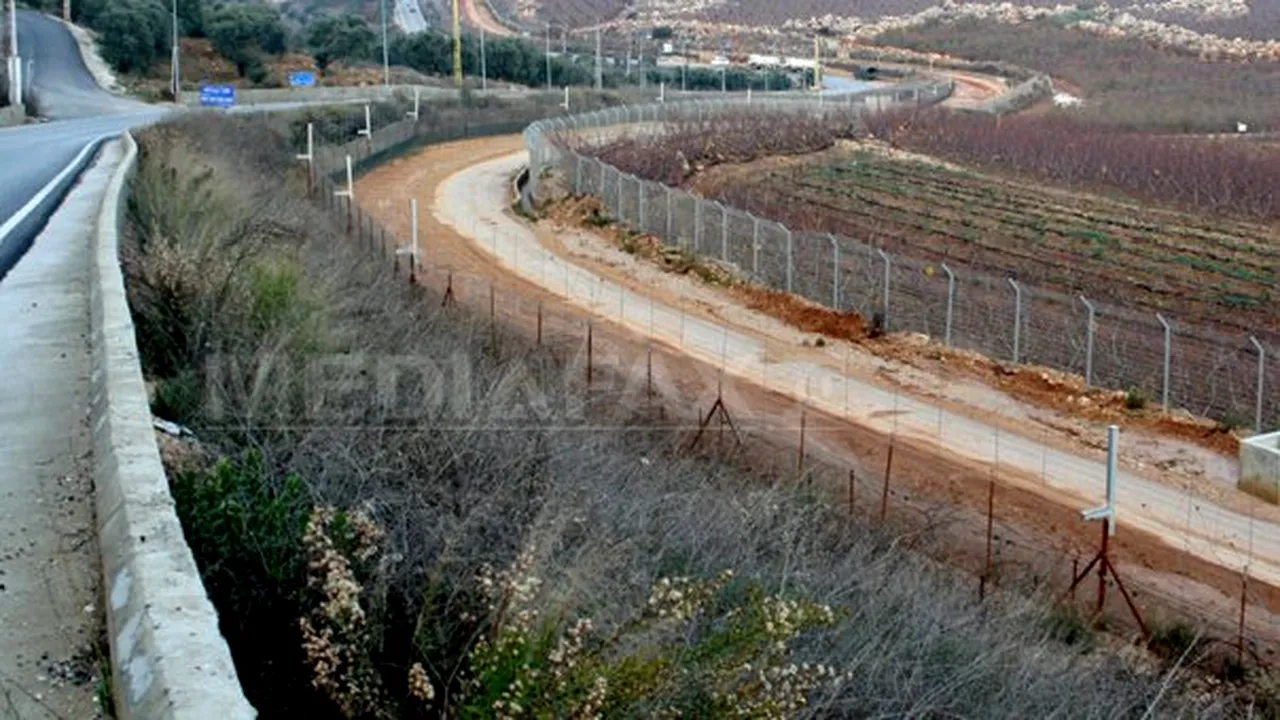Israelul va începe să construiască un zid de doi kilometri de-a lungul frontierei cu Libanul