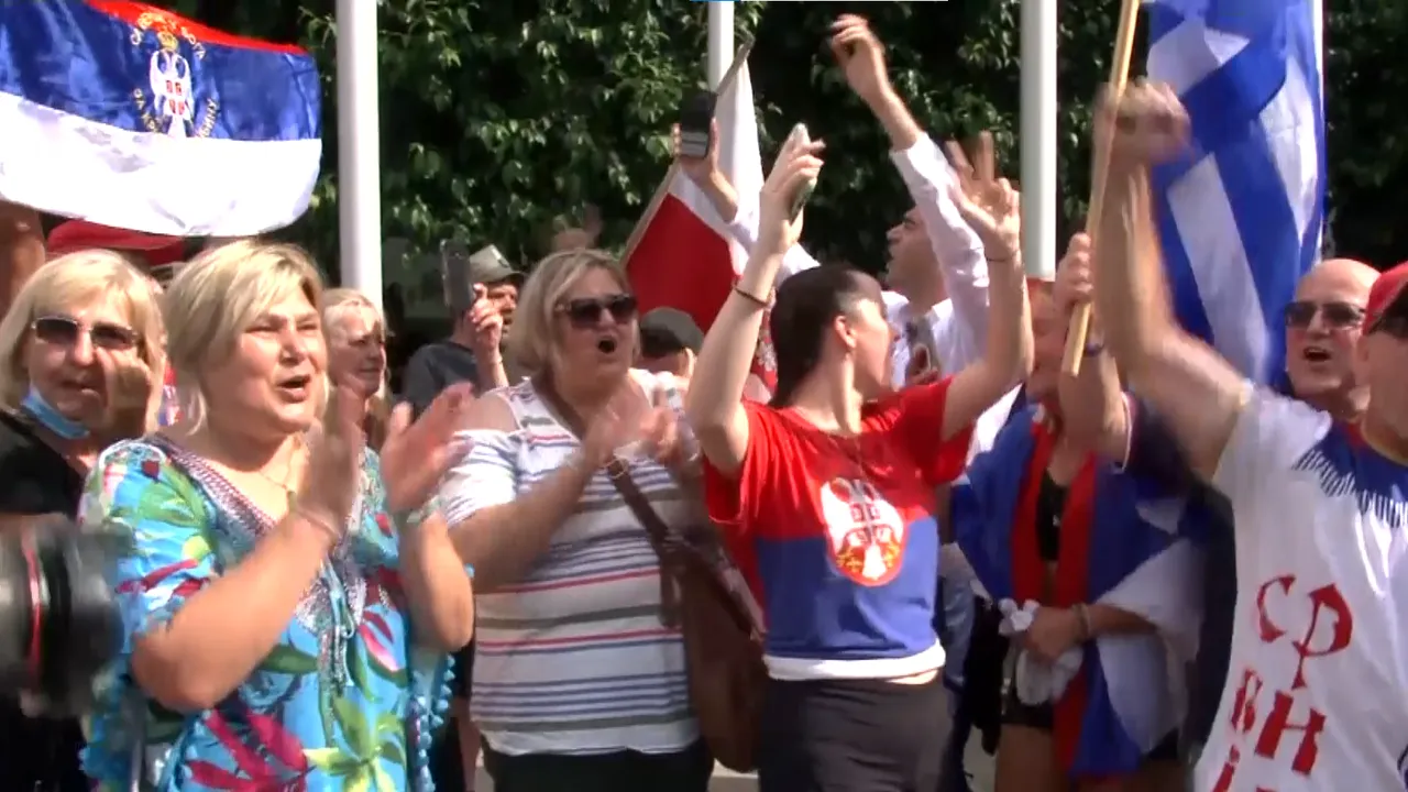 VIDEO Balcanicii au declanşat sărbătoarea în Australia după decizia instanţei în cazul Djokovic