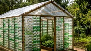 2.000 de sticle de plastic au fost transformate într-o seră. Proiectul neobișnuit al unei școli