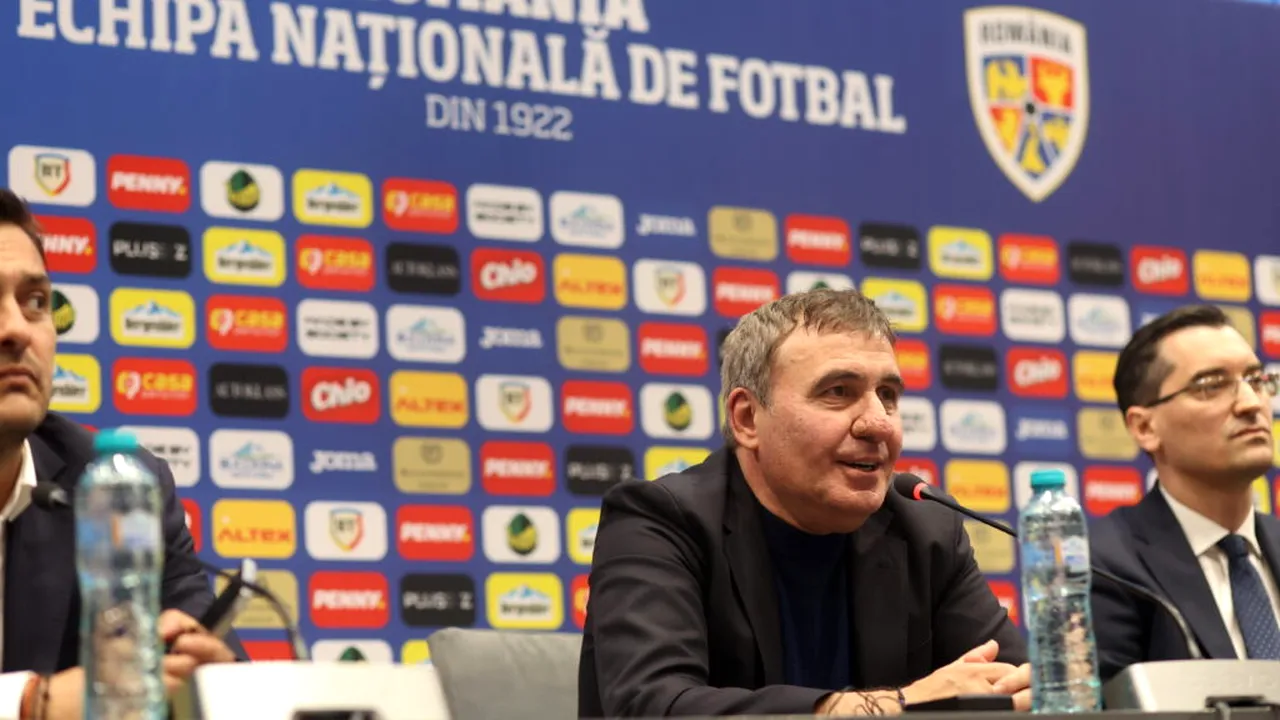 Gheorghe Hagi anunță lista preliminară a stranierilor pentru amicalele cu Georgia și Țara Galilor, la prima sa acțiune ca selecționer al României