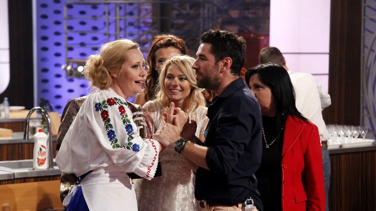 MASTERCHEF - Proba Celebrităţii. Elena Lasconi este marea câştigătoare: 