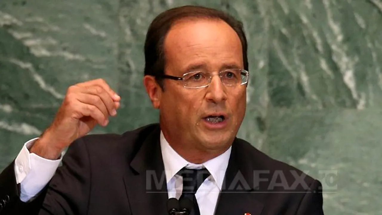 Francois Hollande denunţă intervenţia inacceptabilă a Iranului în Siria