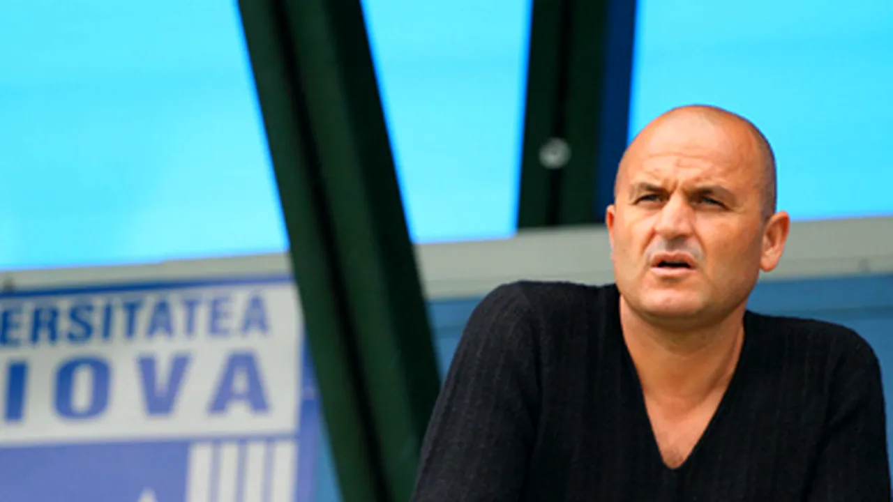 Mititelu: Cârţu cred că ştie mai bine echipa Craiovei decât pe Pandurii