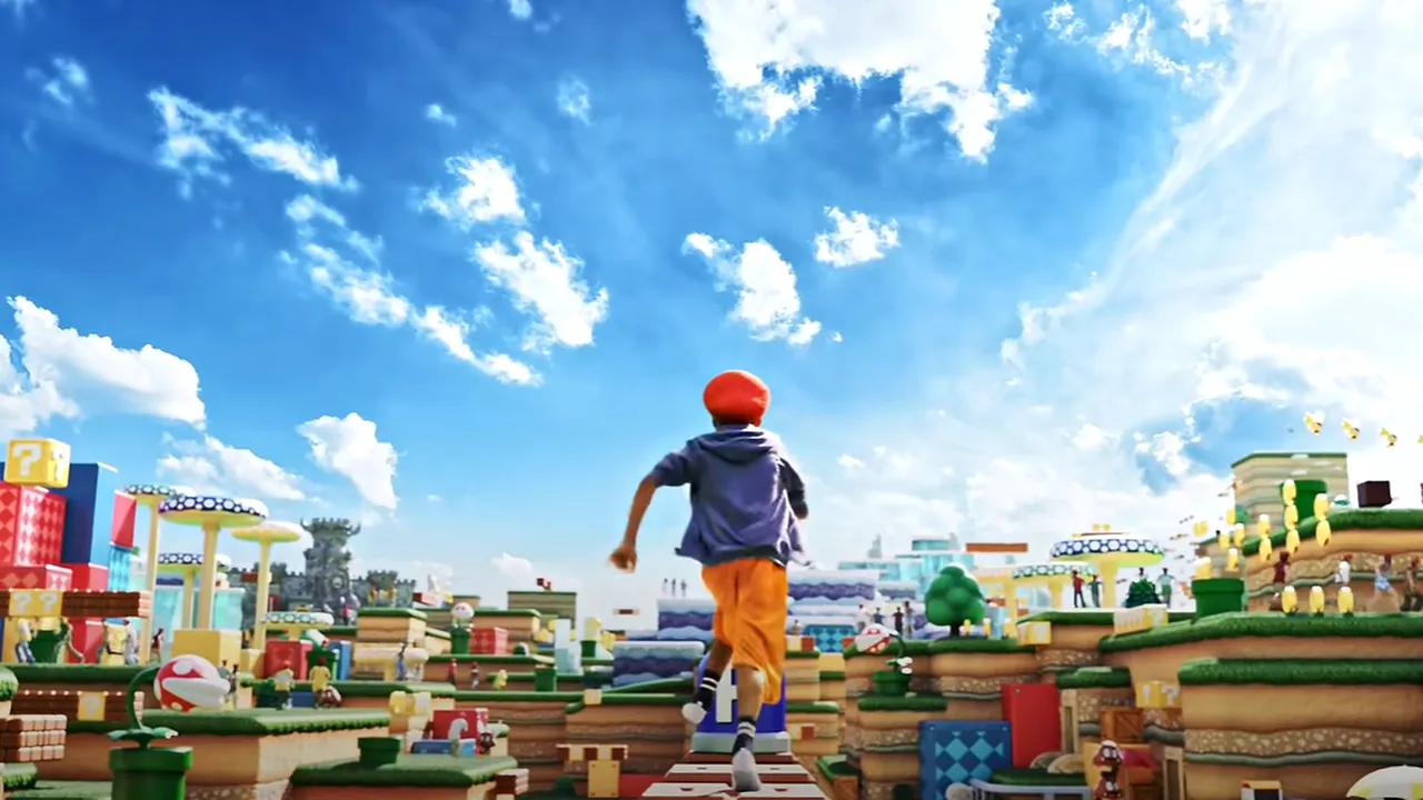 VIDEO Parcul de distracţii Super Nintento World: Intră în joc!