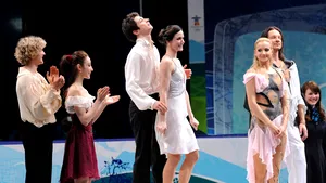 Canadienii Tessa Virtue şi Scott Moir au câştigat titlul olimpic în proba de dans - GALERIE FOTO