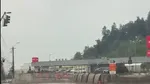 Inundații în centrul stațiunii Bușteni. Circulația pe DN1 este îngreunată