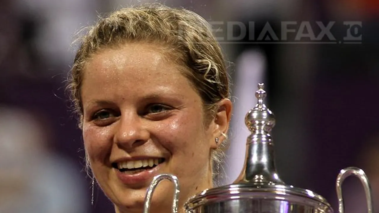 Kim Clijsters, jucătoarea anului pentru WTA