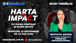 Harta de impact, LIVE de la ora 13.00: Lupta pentru oameni potriviți /  Claudia Indreica, psiholog organizațional, invitata emisiunii