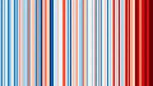 Warming Stripes: „codul de bare” care arată vizual încălzirea globală