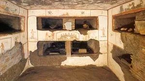 Mii de schelete umane, descoperite într-o catacombă din Roma