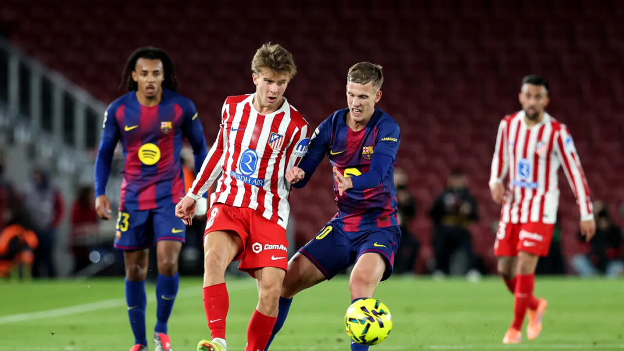 Mijlocașul Barcelonei, Dani Olmo, indisponibil cel puțin o lună, din cauza unei accidentări la umăr