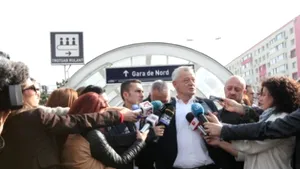 Trotuarul rulant Gara de Nord - Pasaj Basarab a fost inaugurat - FOTO