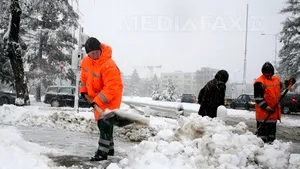 Rugbiştii vor ieşi la deszăpezire în Bucureşti şi judeţele afectate de vremea nefavorabilă