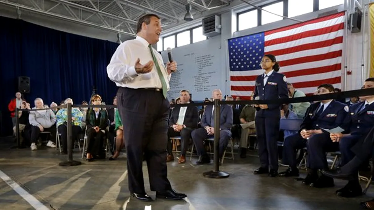 Chris Christie, guvernatorul din New Jersey, se înscrie în cursa republicană pentru preşedinţia SUA
