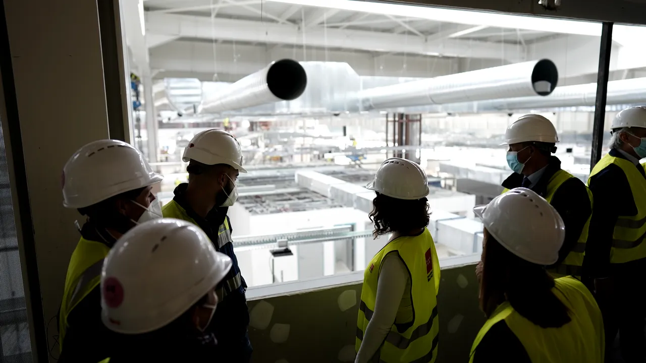Spital cu 1.000 de paturi, construit în timp record la Madrid