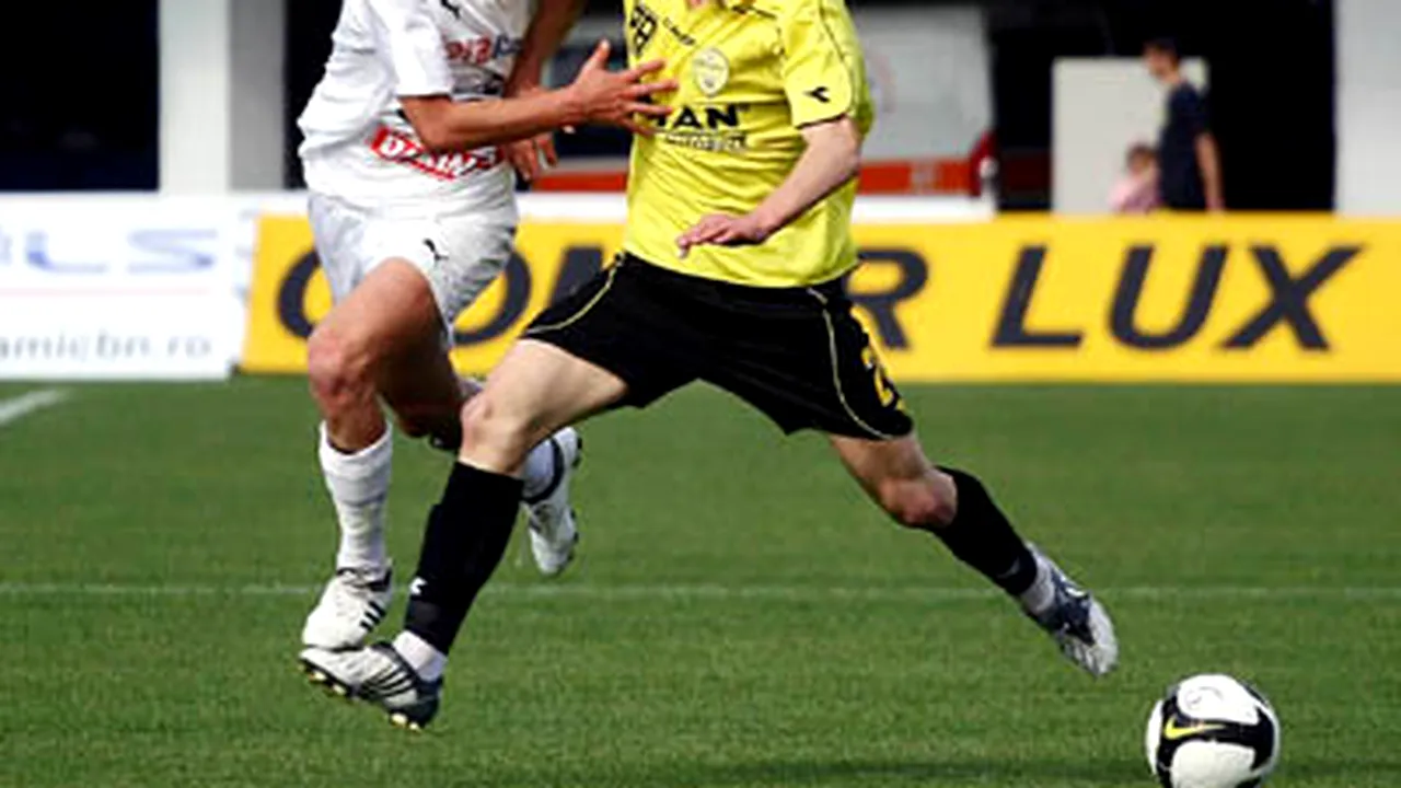 Gloria Bistriţa - FC Braşov, scor 1-0 în Liga I