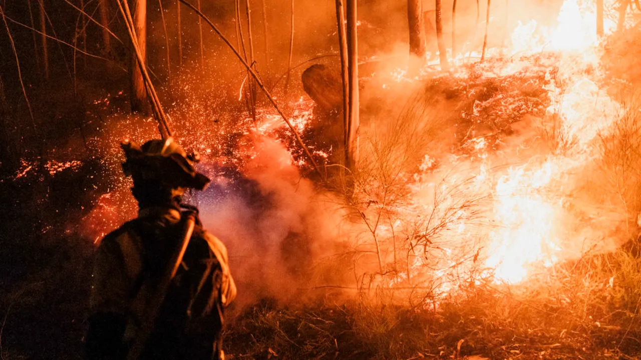România sprijină Spania în lupta cu incendiile de vegetație