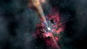 Observaţie astronomică inedită: O EXPLOZIE stelară care a luminat o galaxie întreagă cu peste 12 miliarde de ani în urmă