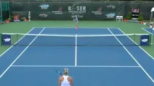 VIDEO Coco Vandeweghe a fost protagonista unei scene bizare, de nesportivitate, la un turneu ITF de tenis