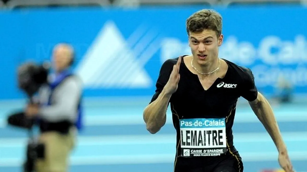 Christophe Lemaitre, primul sprinter alb care aleargă suta de metri sub zece secunde