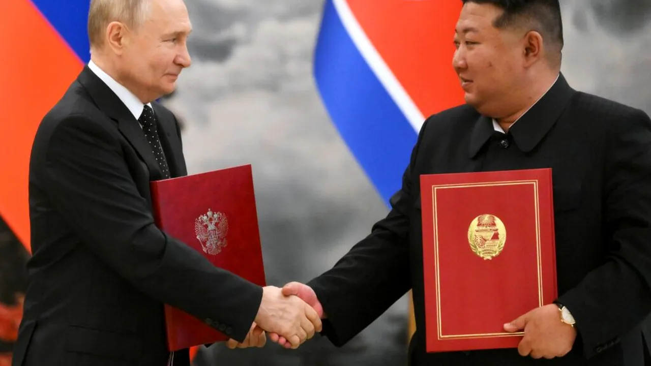 Kim Jong Un își reafirmă sprijinul pentru Rusia într-un mesaj adresat lui Putin de Ziua Națională a Rusiei