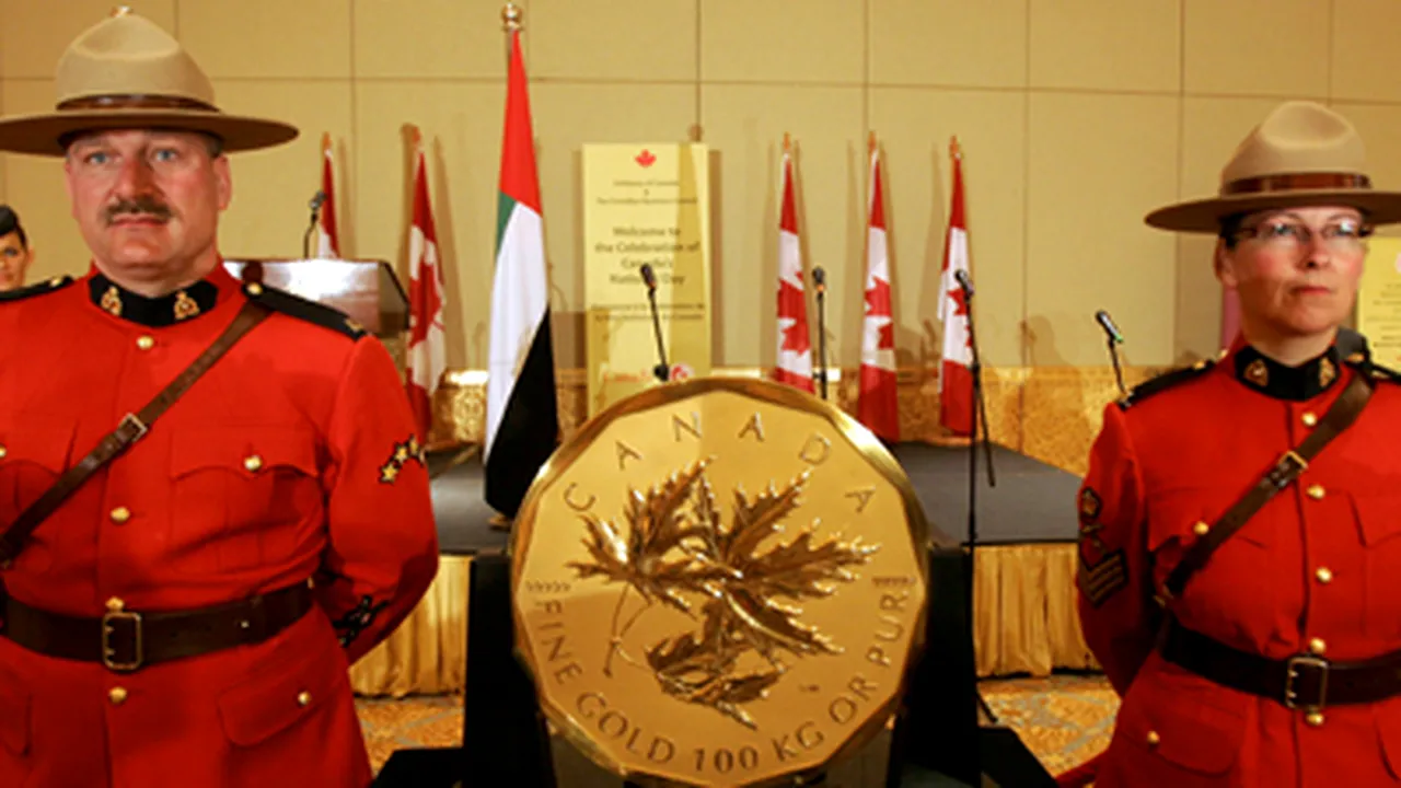 Monetăria Regală din Canada, posibilă victimă a unui furt de aur