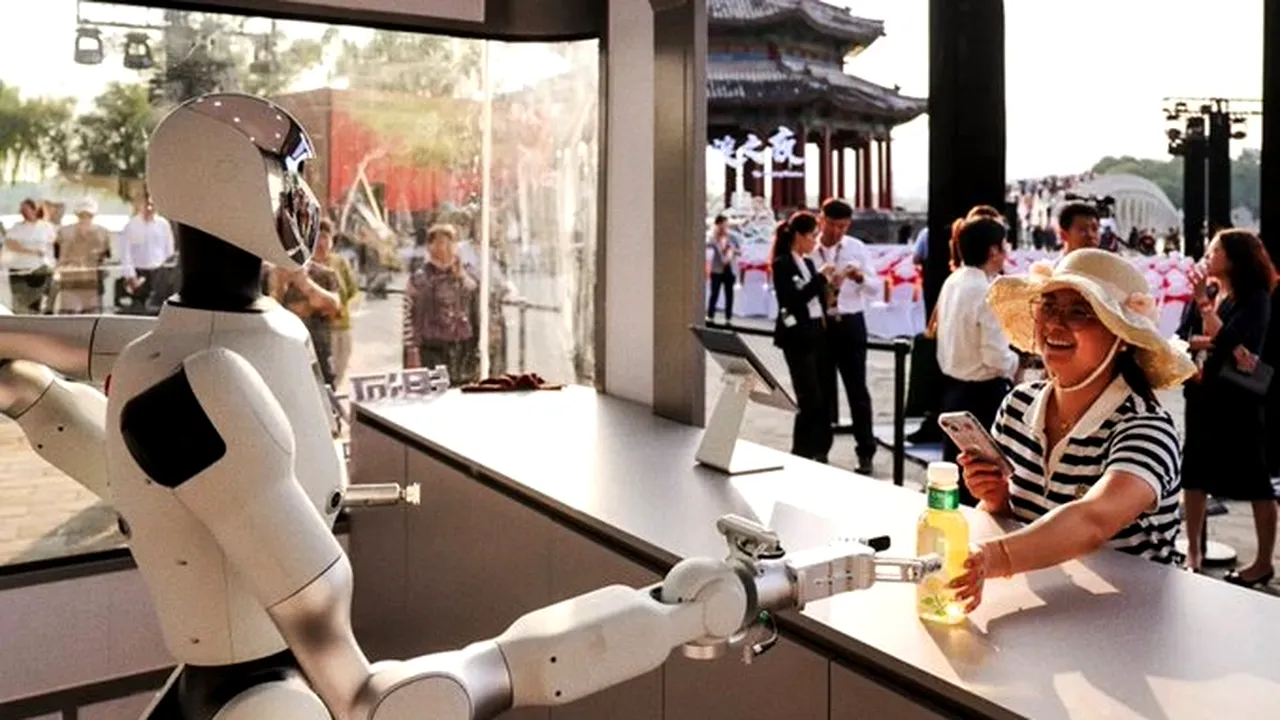 Un robot cu IA conduce și este singurul angajat al unui magazin non-stop