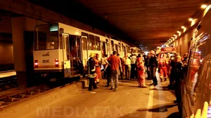 Circulaţia tramvaiului 1, blocată aproximativ două ore, după un accident