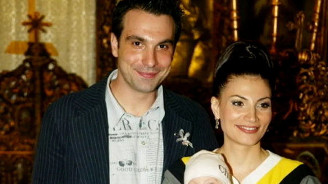 Alexandru Papadopol şi Ioana Ghinghină şi-au botezat fetiţa