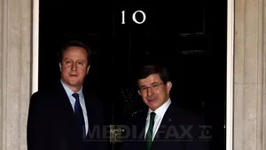 David Cameron şi Ahmed Davutoglu au avut o întrevedere pe tema luptei contra grupării Stat Islamic