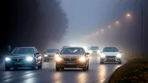 Cod galben de ceață densă în mare parte din țară. Vizibilitate sub 50 de metri în mai multe județe și condiții dificile de trafic
