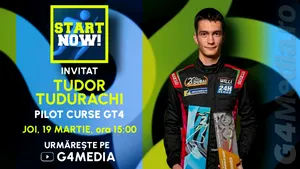 Tudor Tudurachi, pilotul de 18 ani care atacă virajele cu 200 km/h și dă Bacalaureatul