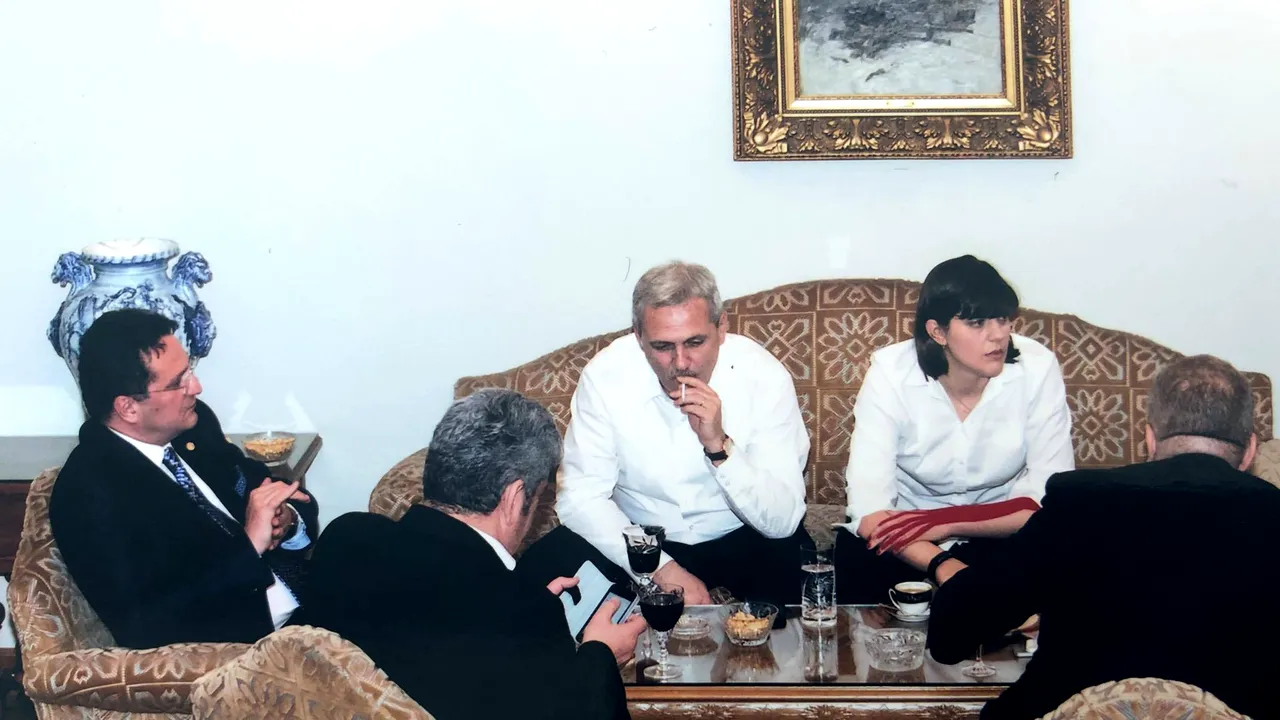 O nouă fotografie controversată: Kovesi şi Maior, la masă cu Dragnea şi Oprea