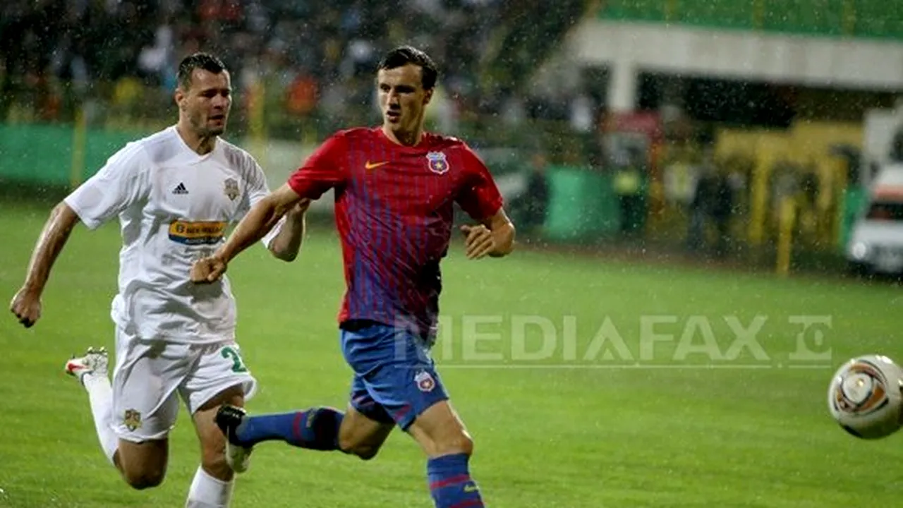 FC Vaslui a învins Steaua, cu scorul de 3-1, în derbiul etapei a VI-a a Ligii I