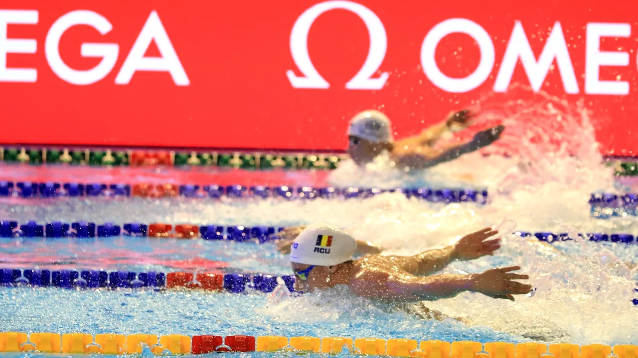 Robert Badea a stabilit un record naţional la Doha, deţinut până acum de David Popovici