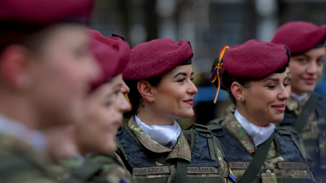 MApN: Personalul militar feminin reprezintă 13% din total