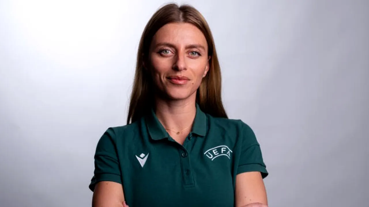 Ana Maria Terteleac a fost delegată să oficieze un meci în UEFA Women’s Champions League
